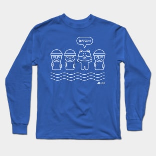 Summer in Jeju Island Long Sleeve T-Shirt